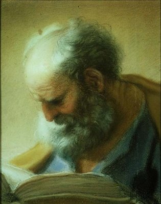 Testa di un apostolo da Benedetto Luti