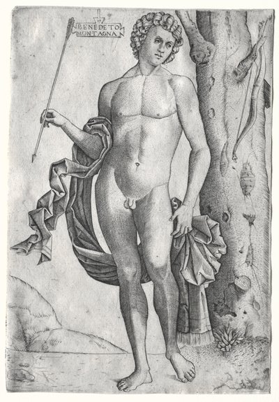 Uomo con una freccia, c. 1515 da Benedetto Montagna