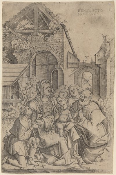 La Natività da Benedetto Montagna
