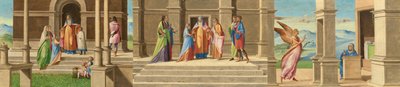 La presentazione e il matrimonio della Vergine, e l