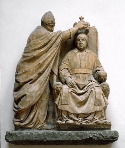 Il cardinale Latino di Carlo Orsini (1410-1477) incorona Ferdinando II d