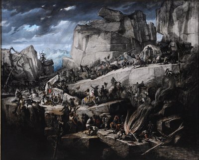 Annibale attraversa le Alpi da Benedict Masson