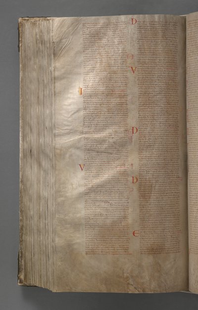 Il Codex Gigas (Libro Gigante) da Benedictine monastery of Podlažice