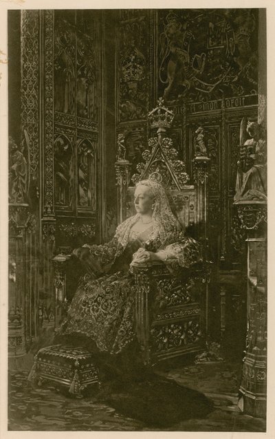 Ritratto della regina Vittoria da Benjamin  Constant