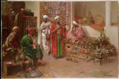 Arabi in un Interno da Benjamin 1845 1902 Constant