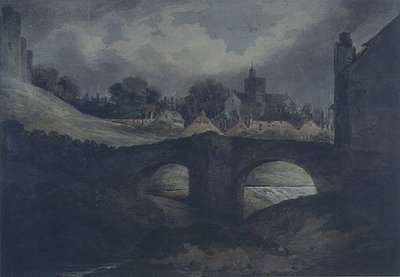 Città e ponte di Brecon da Benjamin Barker