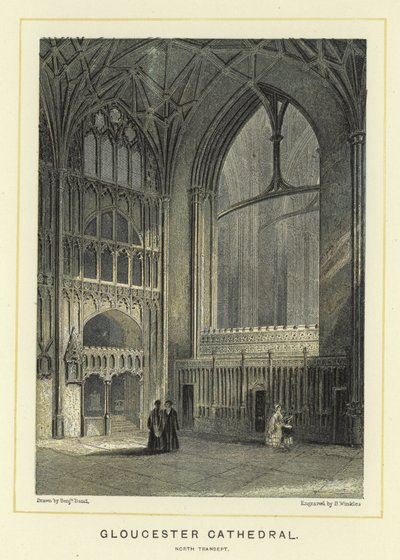 Cattedrale di Gloucester, transetto nord da Benjamin Baud