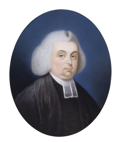 Ritratto del reverendo James Diman da Benjamin Blyth