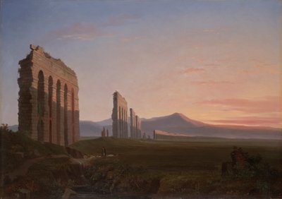 Veduta della Campagna Romana da Benjamin Champney