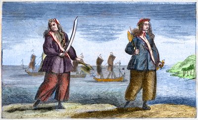 Anne Bonny e Mary Read da Benjamin Cole