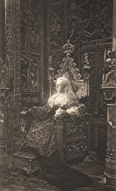 Regina Vittoria, 1901 da Benjamin Constant