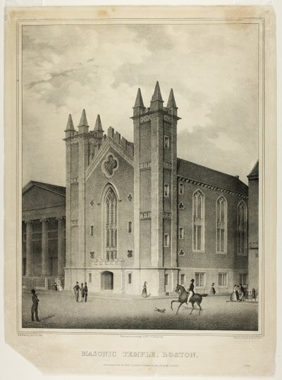 Tempio massonico, Boston da Benjamin F. Nutting
