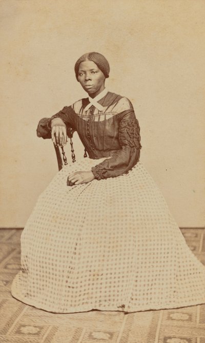 Ritratto carte-de-visite di Harriet Tubman, 1868-1869 da Benjamin F. Powelson