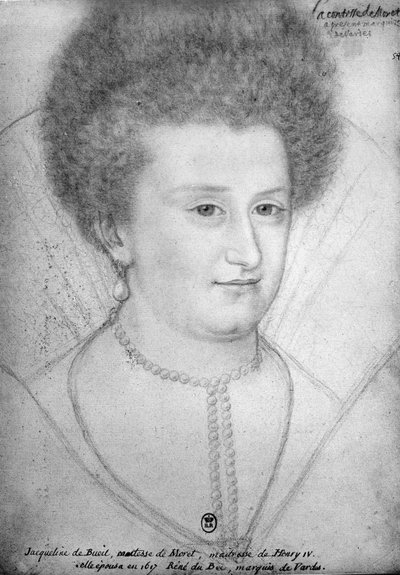 Ritratto di Jacqueline de Bueil, Contessa di Moret da Benjamin Foulon