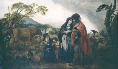 Laban e Rebecca da Benjamin Gerritsz. (after) Cuyp