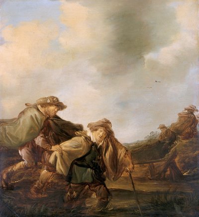 La parabola dei ciechi, c1630-1652 da Benjamin Gerritz Cuyp