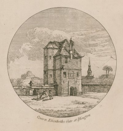 Porta della Regina Elisabetta a Islington, Londra da Benjamin Green