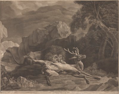 Il leone e il cervo da Benjamin Green