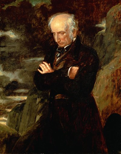 Ritratto di William Wordsworth (1770-1850), 1842 da Benjamin Haydon