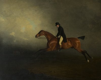 Archibald Kennedy, 12° Conte di Cassillis, poi 1° Marchese di Ailsa, in Gara da Culzean a Glasgow da Benjamin Marshall