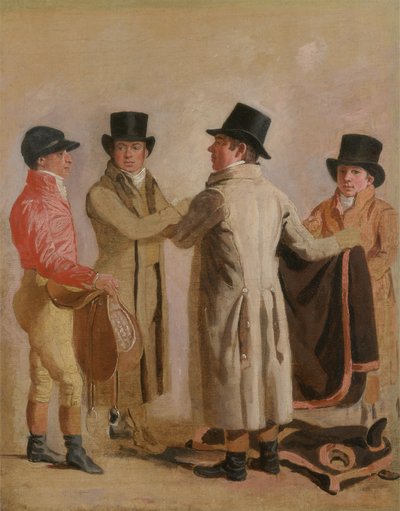Frank Buckle, John Wastel, Robert Robson e un ragazzo di scuderia da Benjamin Marshall