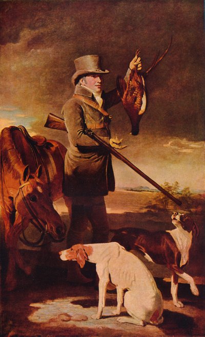 J.G. Shaddick, il celebre sportivo, 1806 da Benjamin Marshall