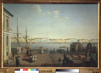 Il molo degli inglesi a San Pietroburgo da Benjamin Patersson