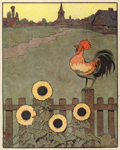 Illustrazione per Chantecler di Benjamin Rabier da Benjamin Rabier