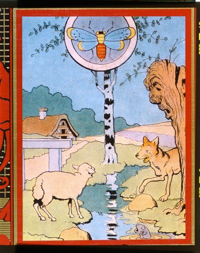 Illustrazione per Il lupo e l
