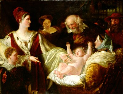 Maria Stuarda da bambina da Benjamin Robert Haydon