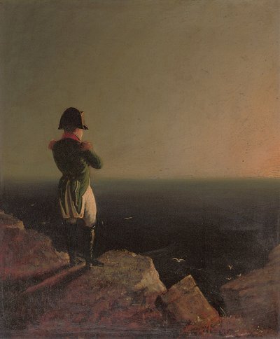 Napoleone Bonaparte che medita a Sant
