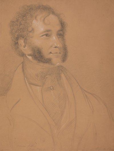 Ritratto di un gentiluomo (W. Winston?) da Benjamin Robert Haydon