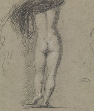 Studio di Retro di una Figura Nuda da Benjamin Robert Haydon