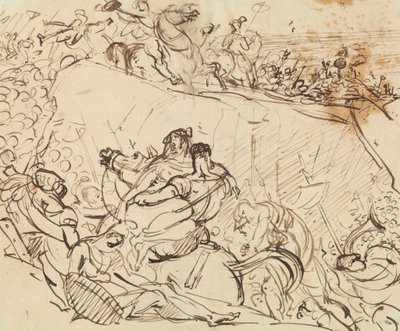 Studio per una scena di battaglia da Benjamin Robert Haydon