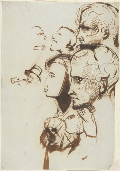 Studio di Volti da Benjamin Robert Haydon
