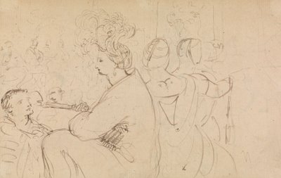 Studio di Figure Sedute da Benjamin Robert Haydon