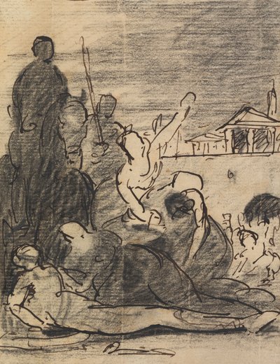 Studio di una scena militare da Benjamin Robert Haydon