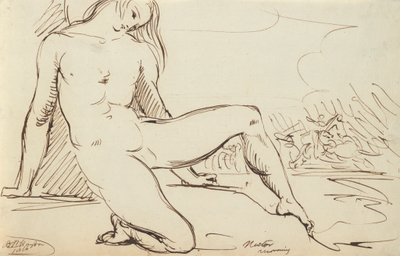 Studio di una figura nuda da Benjamin Robert Haydon