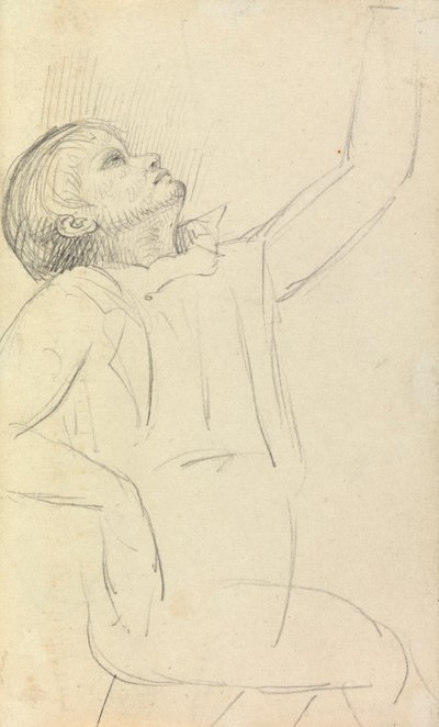 Studio di un uomo seduto da Benjamin Robert Haydon
