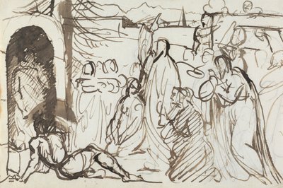 Studio della Resurrezione di Lazzaro da Benjamin Robert Haydon