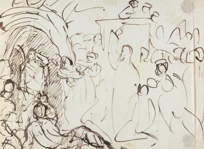 Studio della Resurrezione di Lazzaro da Benjamin Robert Haydon