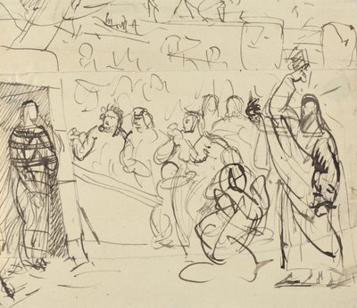 Studio della Resurrezione di Lazzaro da Benjamin Robert Haydon