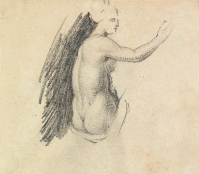 Studio del Retro di una Figura Nuda da Benjamin Robert Haydon