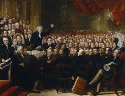 La Convenzione della Società Anti-Schiavitù da Benjamin Robert Haydon