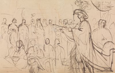 Il Principe Reggente, Scena IV da Benjamin Robert Haydon