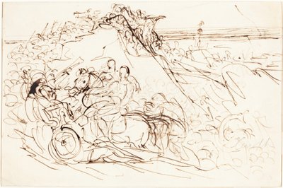 Senofonte e i Greci Vedono il Mare [recto] da Benjamin Robert Haydon