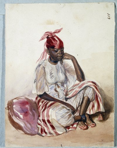 Negressa in costume da Benjamin Roubaud