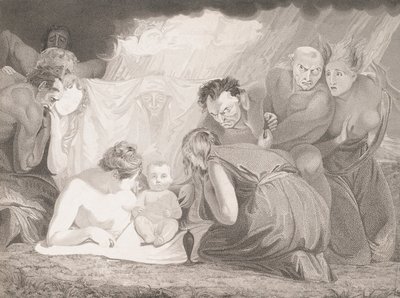 Il giovane Shakespeare assistito dalla Natura e dalle Passioni da Benjamin Smith