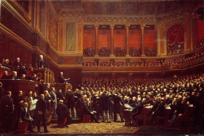Louis Adolphe Thiers (1797-1877) proclamato Liberatore del Territorio alla sessione dell