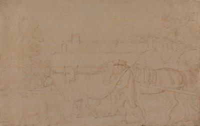 Una Fattoria vicino a Windsor da Benjamin West